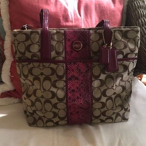 Coach purse gently used